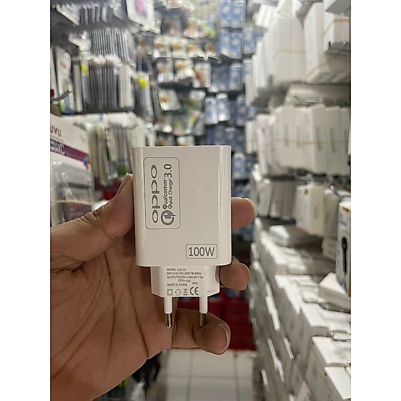 Batok Chasan / Kepala Charger OPPO 100w Fast Charging / Vooc