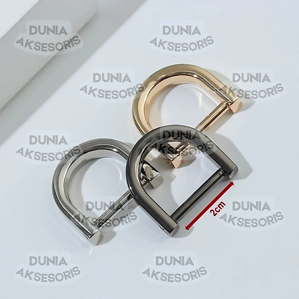 Aksesoris Tas Ring D Baut 2 cm - Aksesoris Tas (IMPORT)