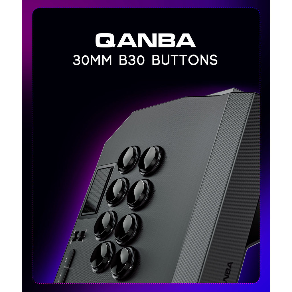 QANBA Drone 2 Arcade Joystick Fighting Stick for PS5 PS4 PC