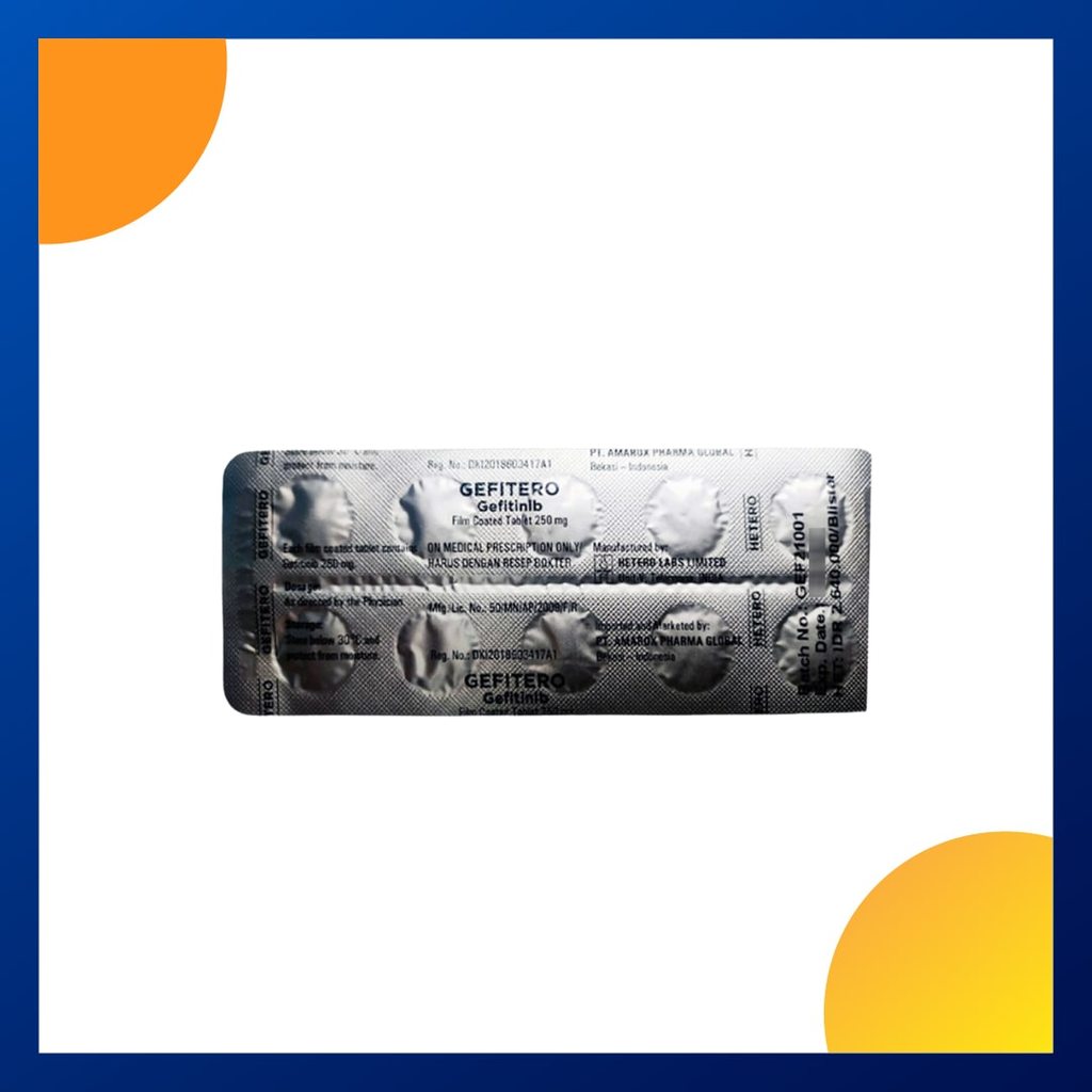 GEFITERO 250 MG 1 BLISTER @ 10 TABLET SALUT SELAPUT