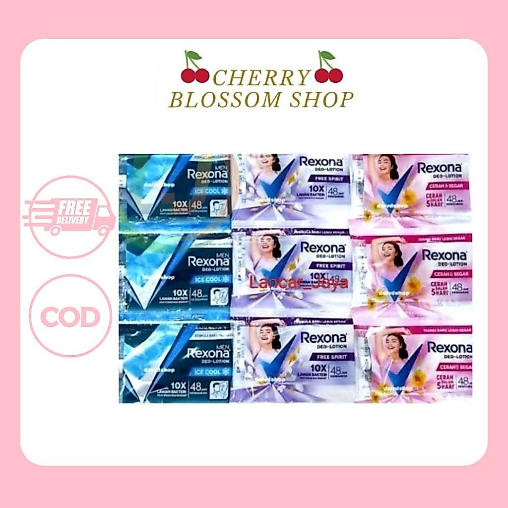 REXONA DEO LOTION 9GR [1 RENCENG 12PCS]
