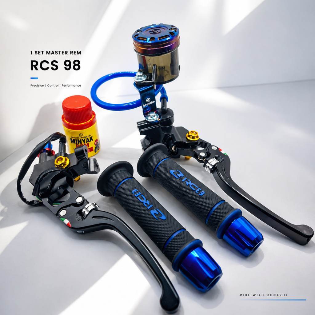PAKET master rem RCB grip original kualitas premium Vario 125/150 New, CB, Scoopy, Genio, Vixion, Xa
