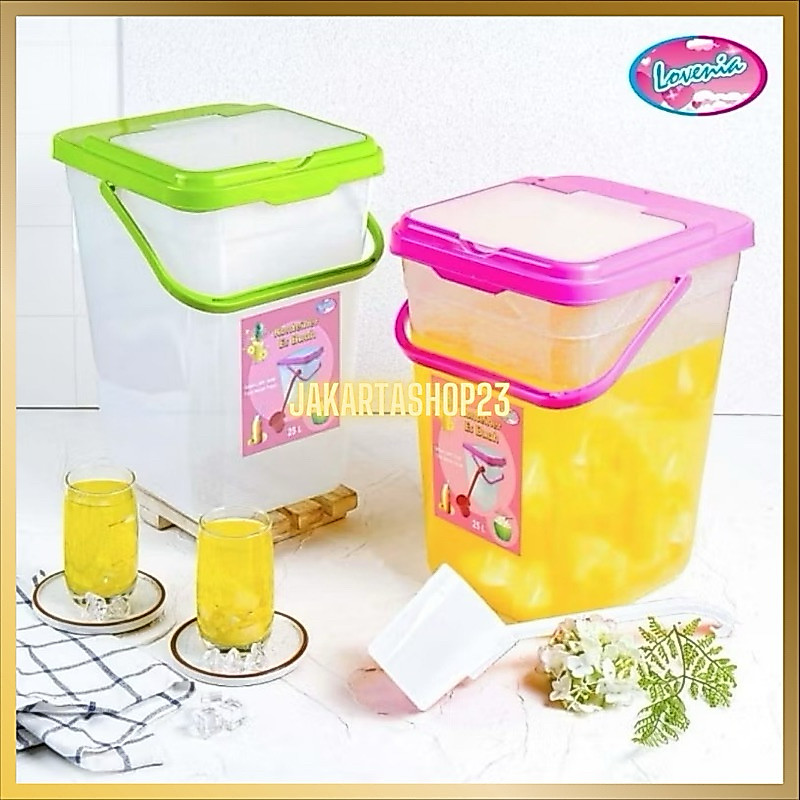 promo toples es buah 15 liter, toples es buah 25 liter lovenia, toples lovenia, toples buah , toples