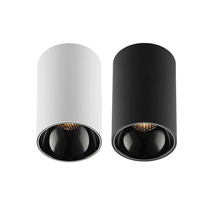 mmable Surface Mounted LED Downlights ceiling lamp COB  7W 9W 12W 15W 18W 24W AC110V 220V Spot Light