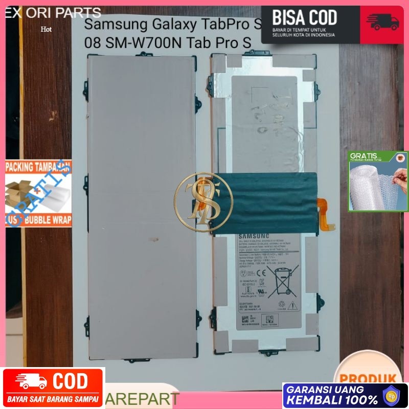 PROMO 6.6 BATRE BATRAI BATTERY BATU SAMSUNG GALAXY TAB S PRO ORIGINAL COPOTAN