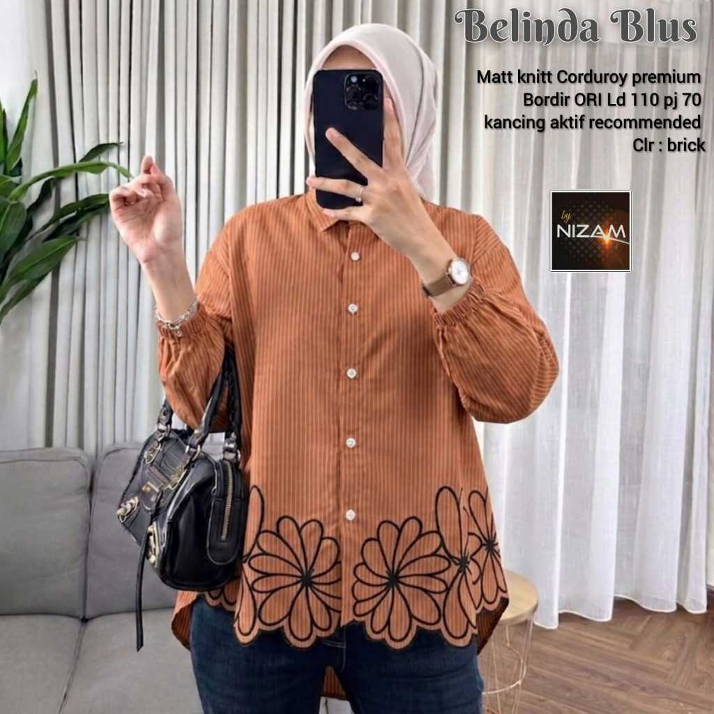 2105     BELINDA BLOUSE by NIzAM FASHION