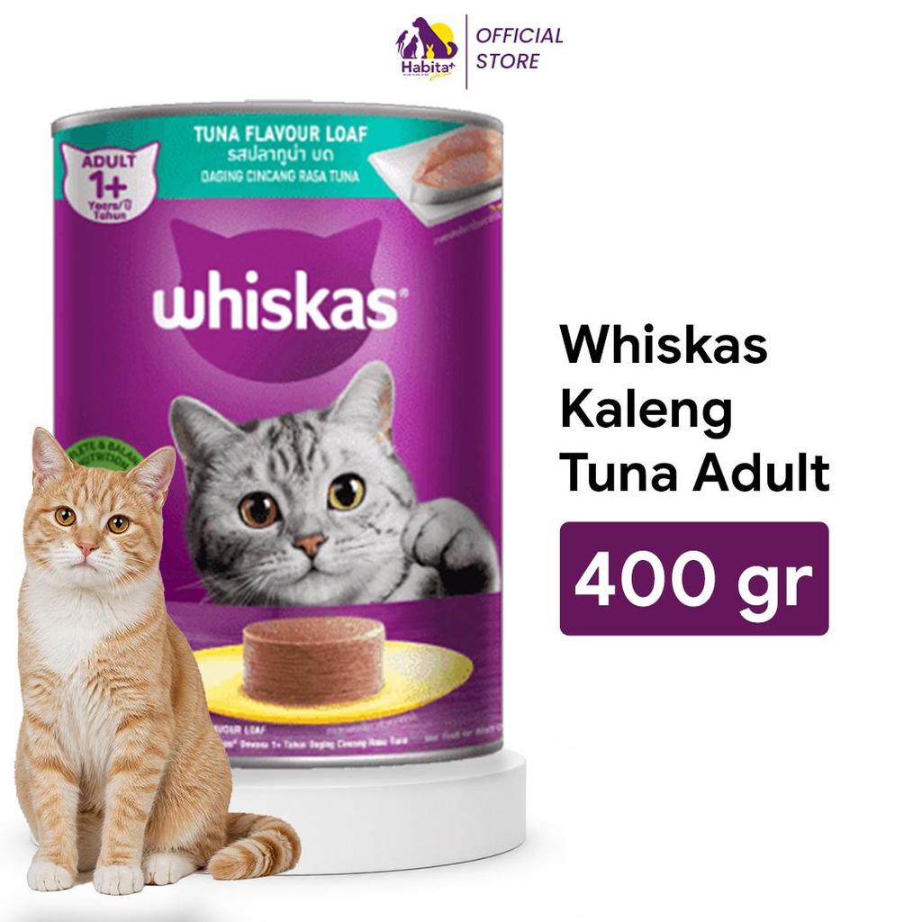 Whiskas Cat Kaleng (BEST SELLER). Makanan Basah Kucing Dengan Tekstur Lembut Dan Aroma Yang Disukai 