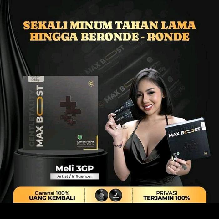 [PRIVASI AMAN] Gentletality Maxboost Ginseng Korea Menambah Durasi minuman serbuk 100% original Tanp