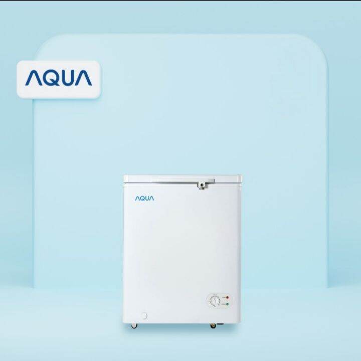 PROMO SALE AQUA KULKAS CHEST FREEZER AQF 100w BOX PEMBEKU 100 LITER SUPER FREEZER MANTAP