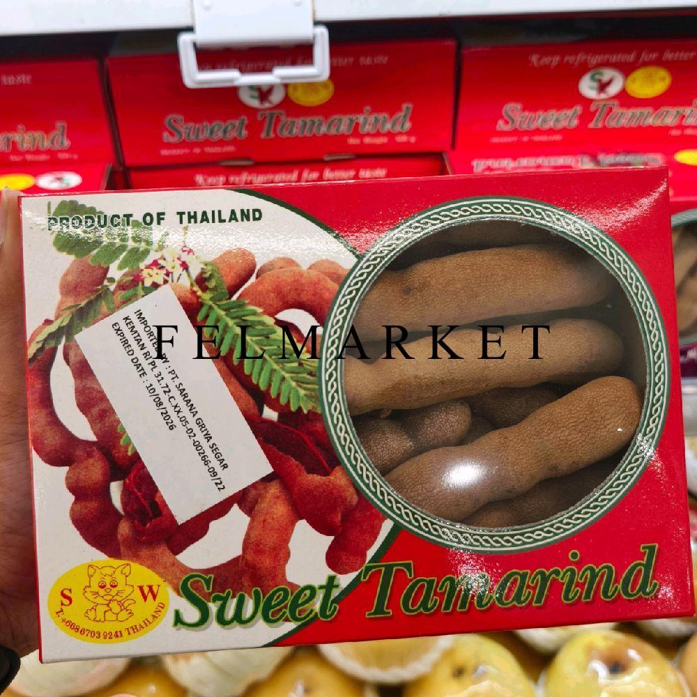 Buah Asam Bangkok Sweet Tamarind / Asem Thailand / 500 gr