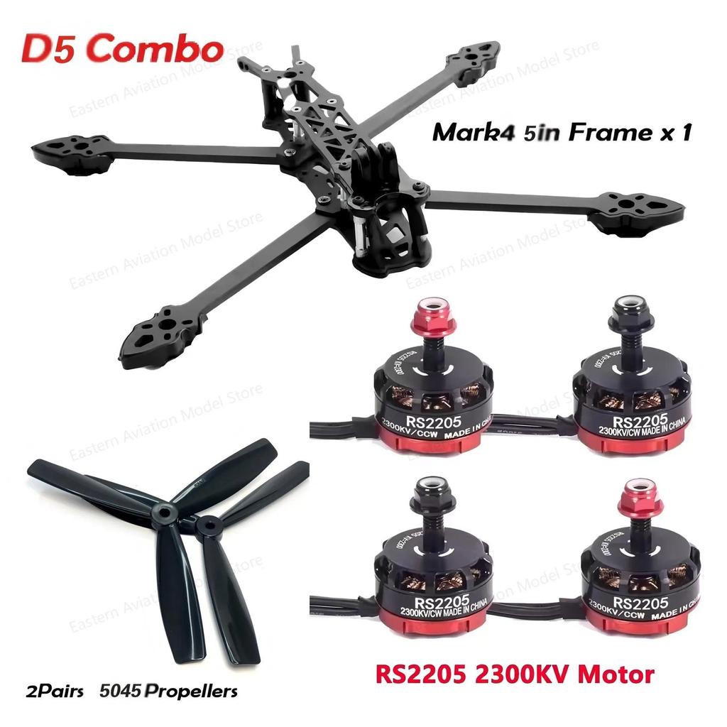 RS2205 2300KV CW CCW Brushless Motor for Mark 4 5inch for 6045 5045 4045  propeller FPV RC QAV250 X2