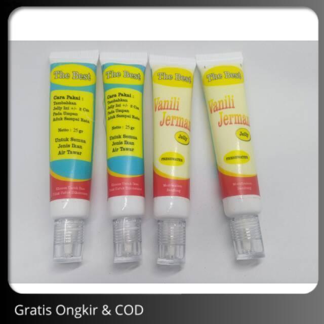 Terlaris Essen Umpan Ikan Jelly vanili Jerman Aroma Wangi Berkualitas