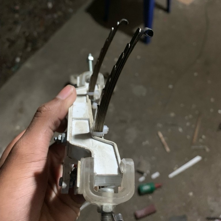 paket hemat kaki kaki miniatur truk per full baja