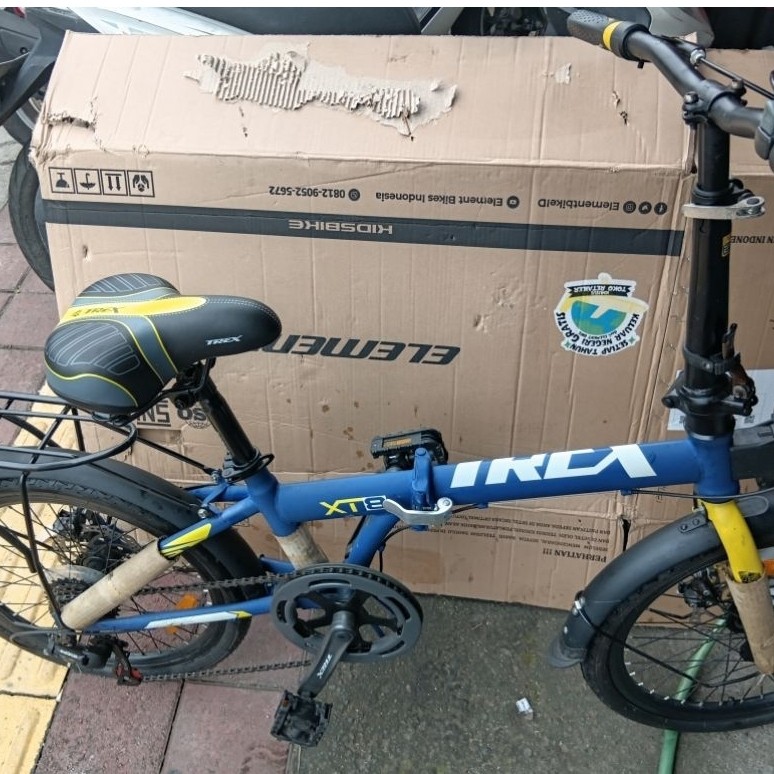 SEPEDA LIPAT UKURAN 20 TREX