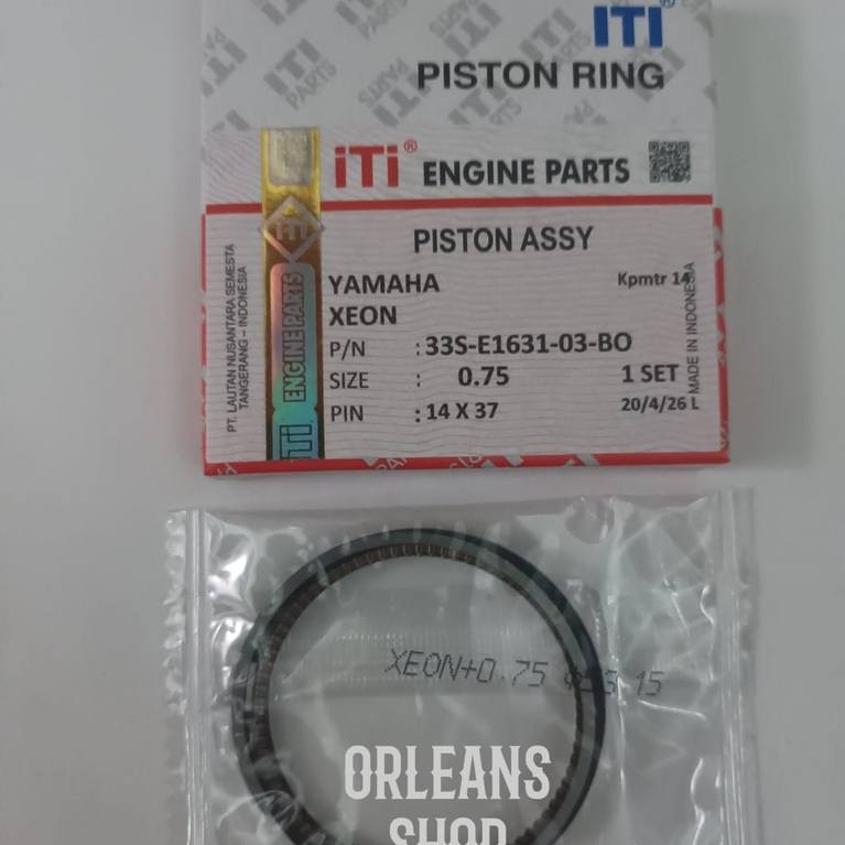 RING PISTON XEON XEON GT 125 ITI RING SEHER
