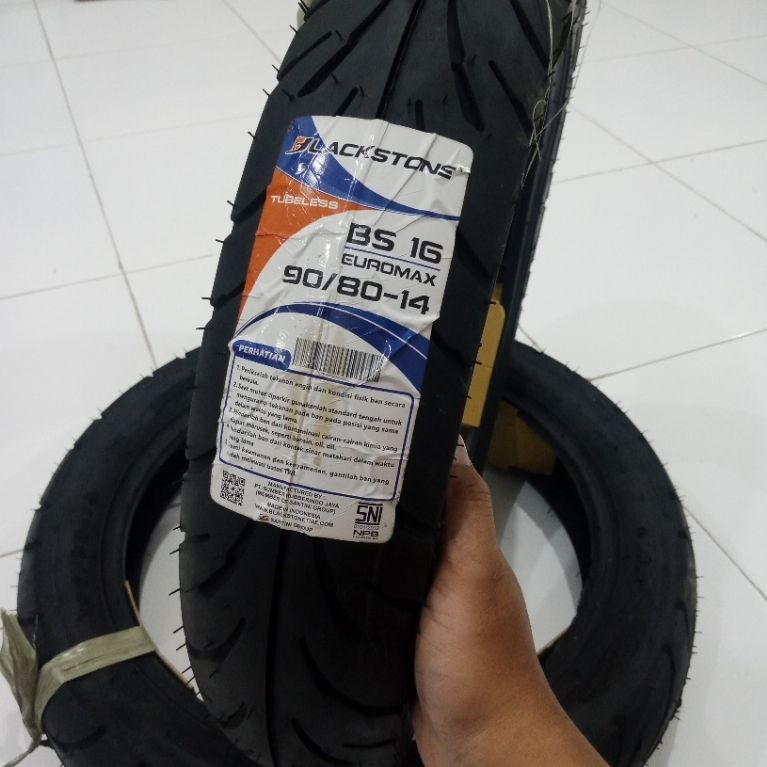 Ban Motor Tubeless Blackstone R14