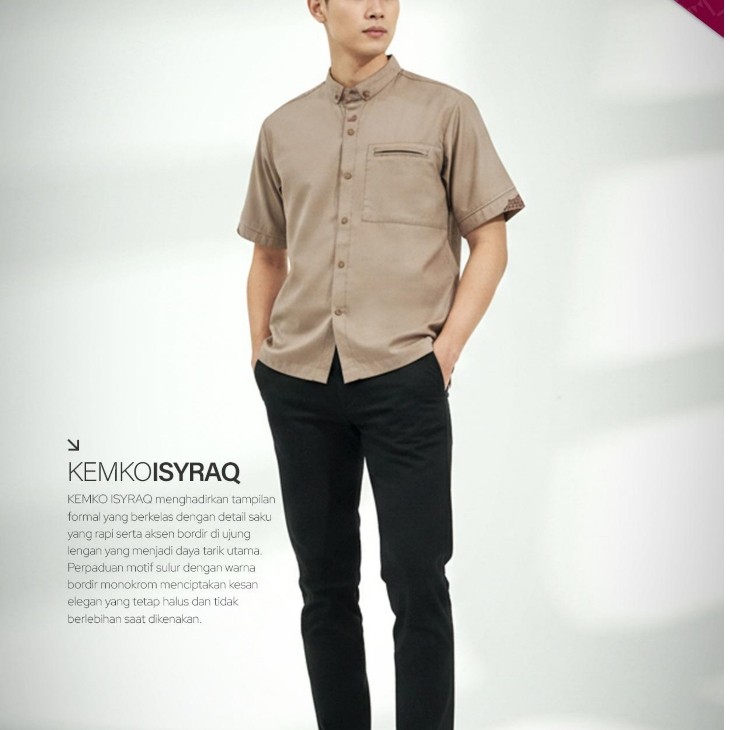 Kemko Isyraq | Kemeja Koko Isyraq | Koko Dewasa| Baju Koko Dewasa Terbaru | Baju koko  rabbani origi