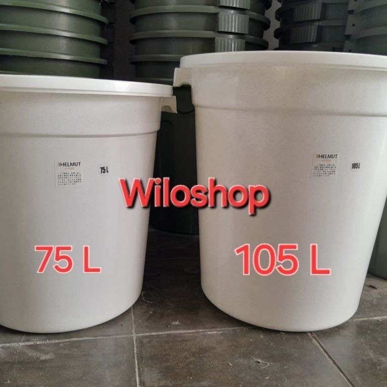 Ember 75 liter ember keramik ember hyper ember tutup ember mandi ember plastik bak mandi/ember besar