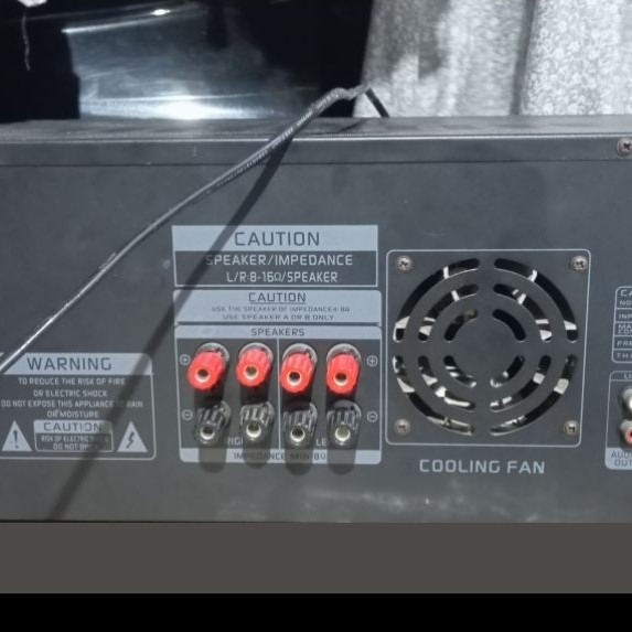 power mixer megavox bekas second