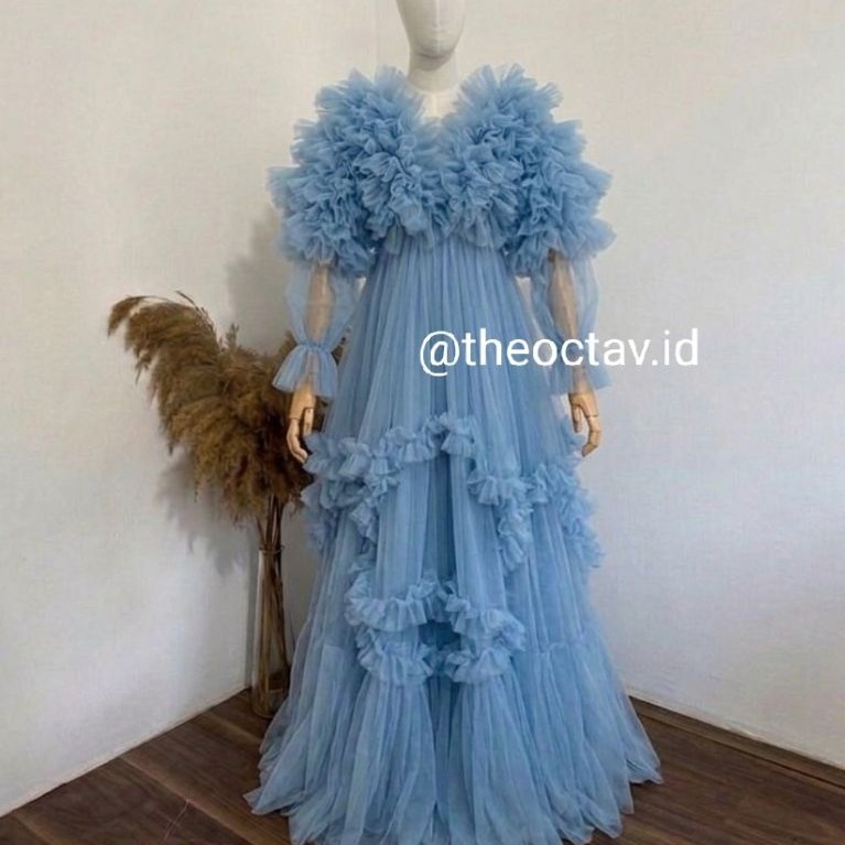 Aurelia dress by the octav (Panjang dress 175) Dress maternity/Dres prewedding/Dress pesta