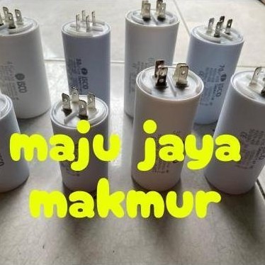 pt.berkah1 / kapasitor pin kaki 4 colok 80 mf ISCO Diskon