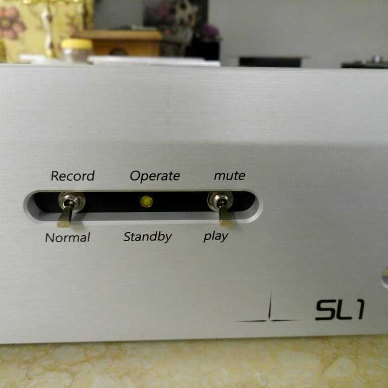 Full aluminium CAT SL-1 SL1 Tube Pre-amplifier Preamp amplifier DIY chassis with knobs