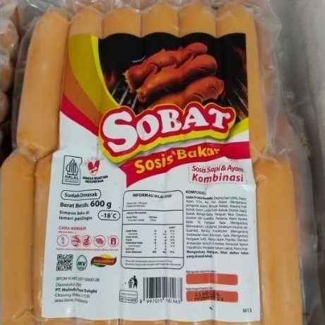 Sosis bakar Sohib isi 13 pcs
