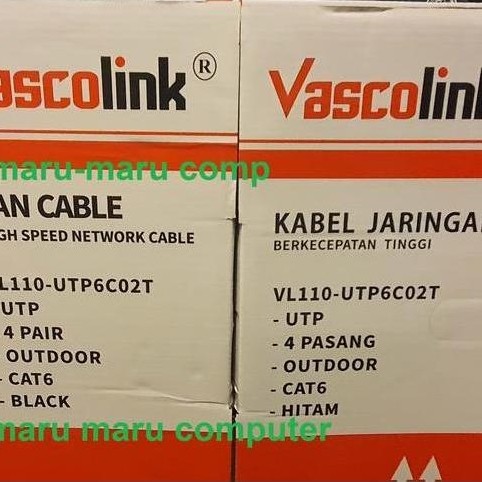 Nect- Kabel Lan Vasco Cat 6 Outdoor / 1 Box (Dus)