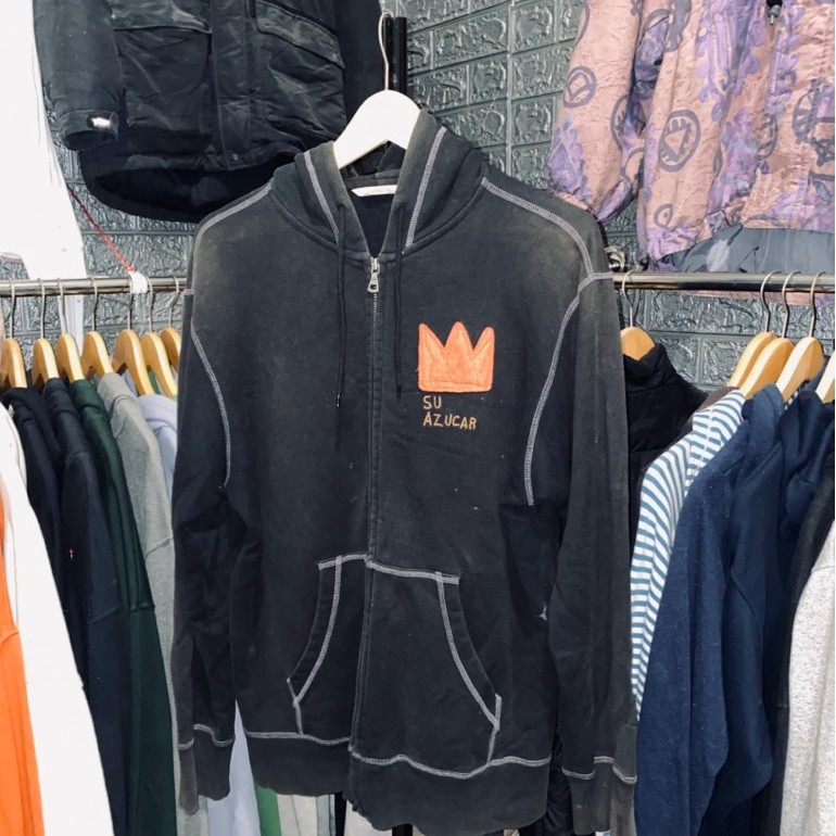 hoodie uniqlo x jmb second