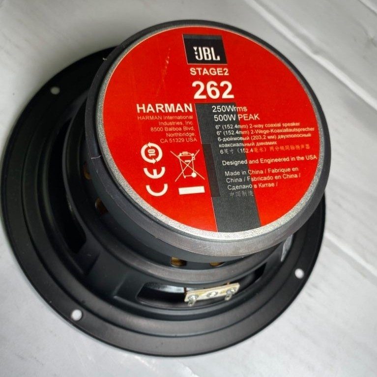 SPEAKER KOMPONEN JBL 6 INCH SPEAKER 6 INCH JBL STAGE2 262 ORIGINAL