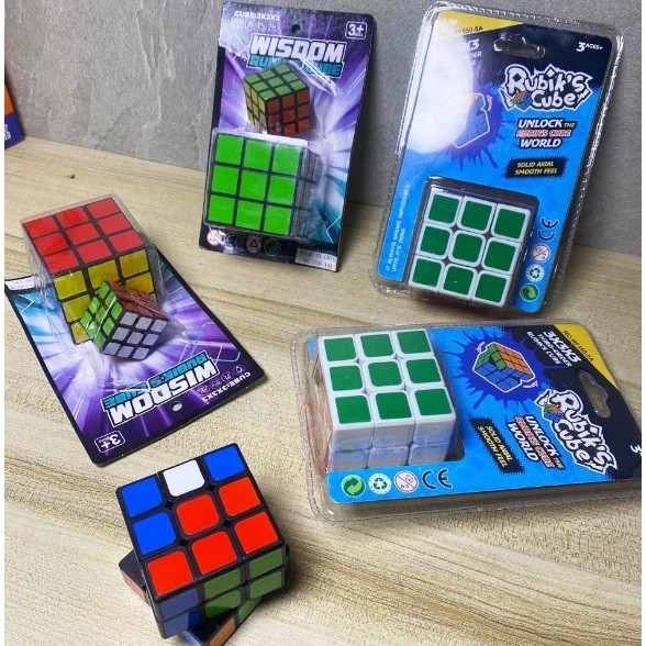 TOKOACCBOSS -  Mainan Puzzle Rubik Cube / Mainan Rubik Cube 3x3x3 / Rubik Cube 3x3x3 Multi Warna
