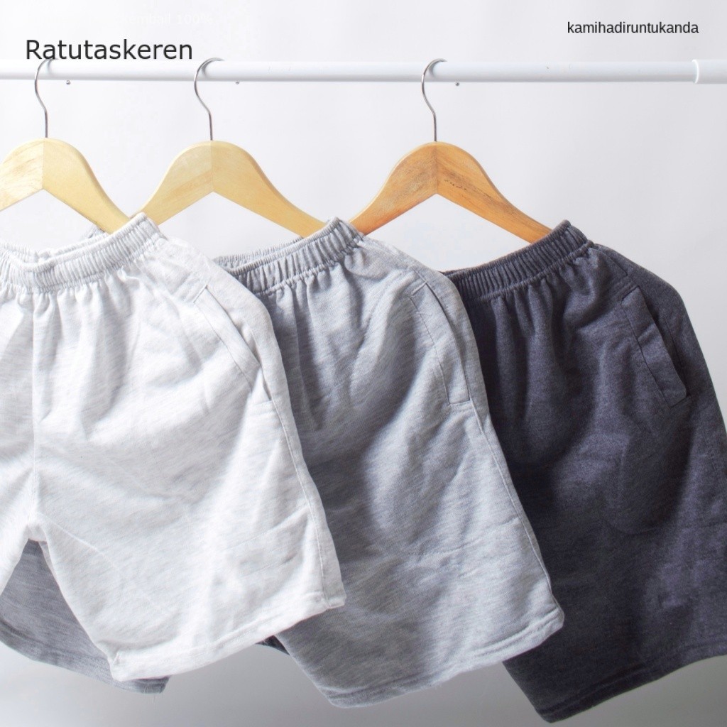 Celana Pendek Pria santai Zamzam0626 boxer gym olahraga basket Kolor Panjang M,L,XL,XXL,XXXL bahan b