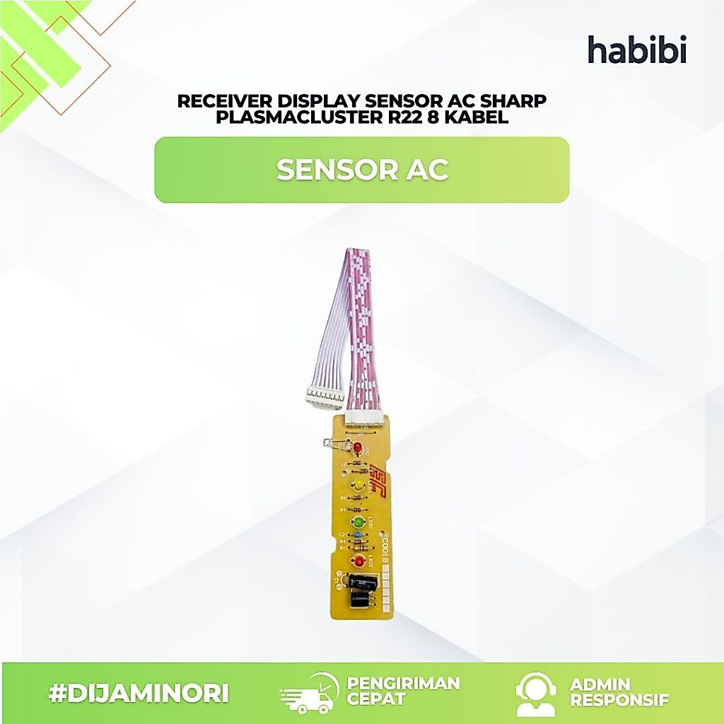 SENSOR AC SHARP PLASMACLUSTER SOKET 8 KABEL R22