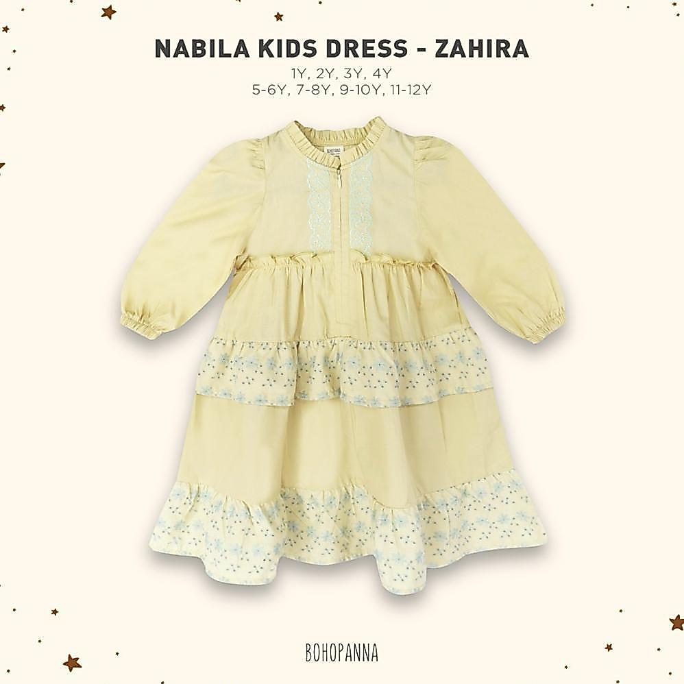 Favorit Bohopanna - Raya Collection 2026 Nabila Kids Dress Gamis Hijab Anak Bohopanna Boho Panna
