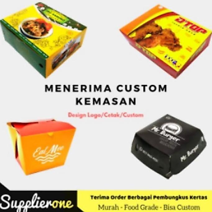 Sunn- Kemasan Kebab 50 Pcs / Dus Kebab / Box Kebab / Dah Kebab / Kantong Kebab