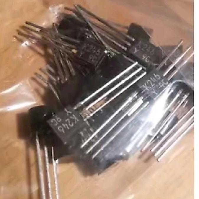TRANSISTOR FET 2SK246 2SK 246 SK246 SK 246 K 246 K246 PENGGANTI K170, ORIGINAL TOSHIBA BBM27