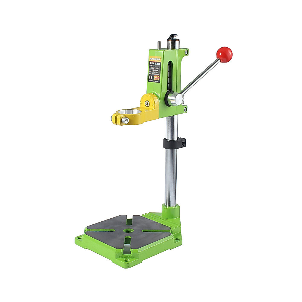 Lyn Stand Dudukan Bor / Drill Stand Stand Mesin Bor Tangan Stand Drill Alumunium Base Dudukan Mesin