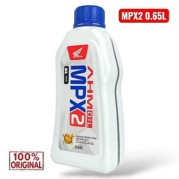 AHM Oli Mesin MPX-2 10W30 SLMB 0,65L asli original