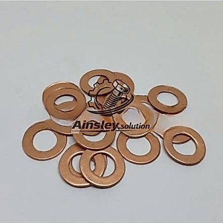 Ring Tembaga M8 Atau 8x14 Baut 12 M-8 Cooper 8mm Tebal 1mm