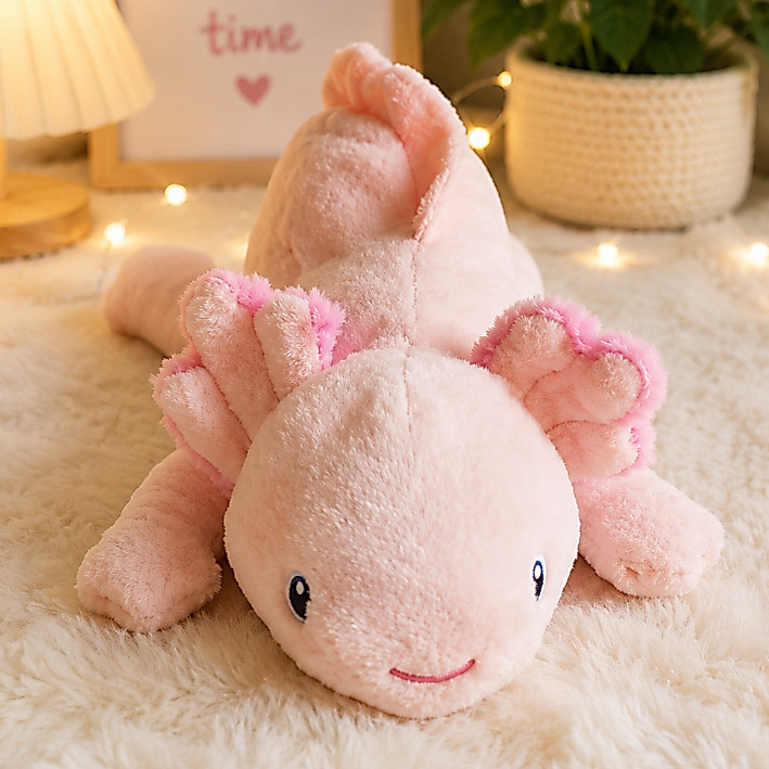 boneka Axolotl PRELOVED