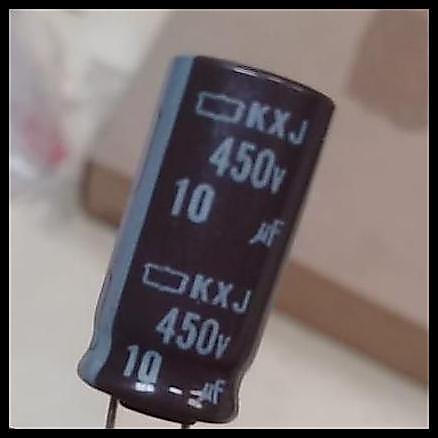 TERLARIS ELCO 10UF/450V 10UF 450V 10 10 UF 450 VOLT KAPASITOR ELEKTROLIT 