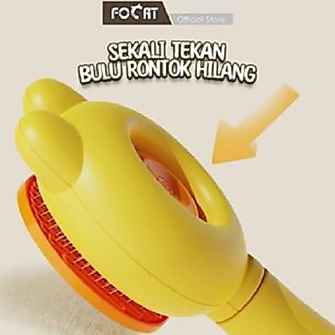 TANVISTORE [PAKET HEPI 1] FOCAT GUNTING KUKU ANJING KUCING F29  F14 PET COMB BRUSH GRATIS VITAMIN KU