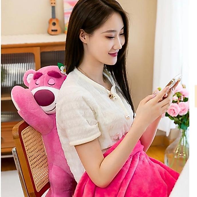 NTL B016 Boneka Lotso Sleep , Balmut , BantalSelimut