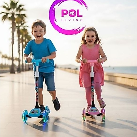 Scooter Anak Roda 3 Led