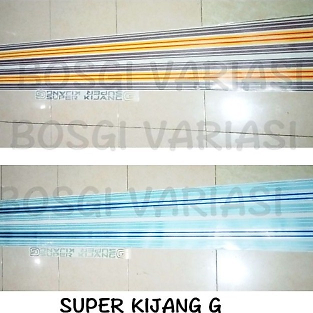 New stiker kijang G Lama/ stiker body super kijang super G 1.5 Lama / Stiker Kijang G Long