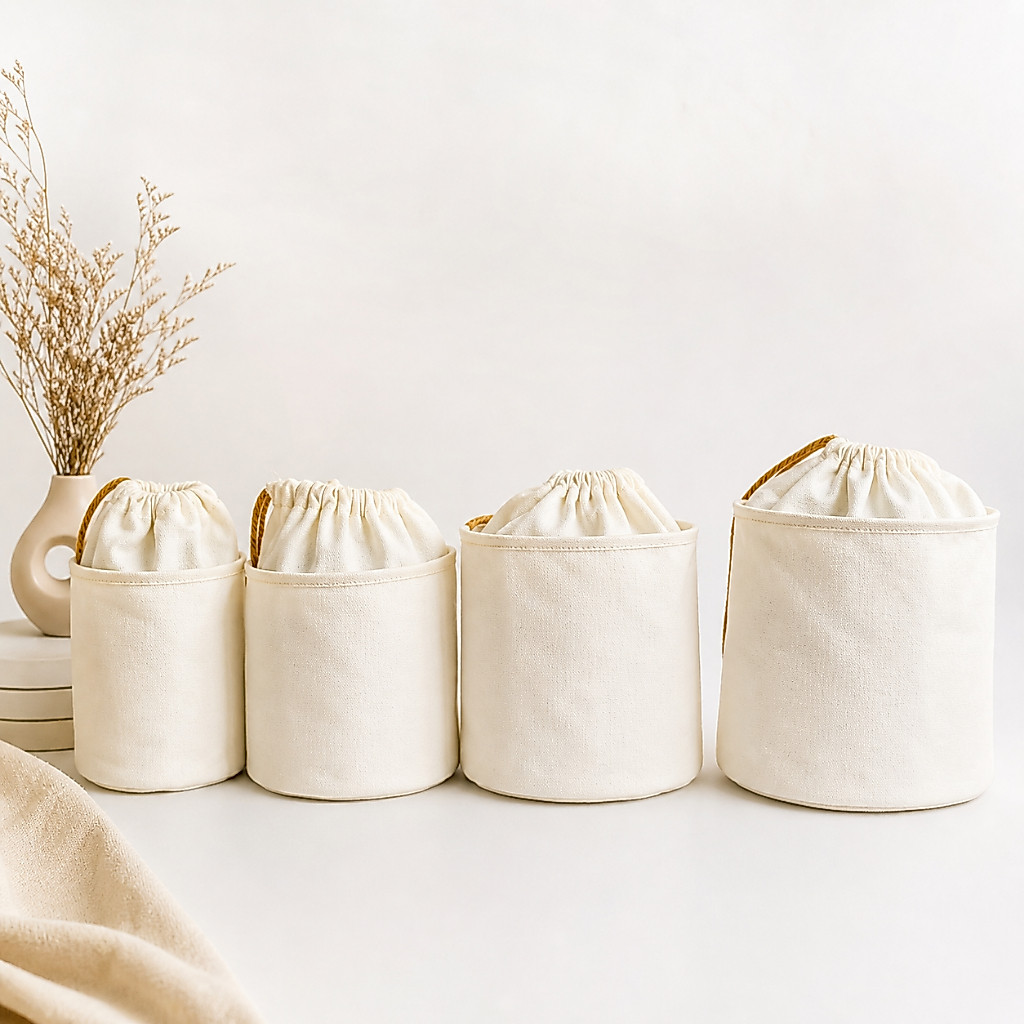 Lecari Tubina Inner Bucket Bag Premium | Organizer Tabung Serut