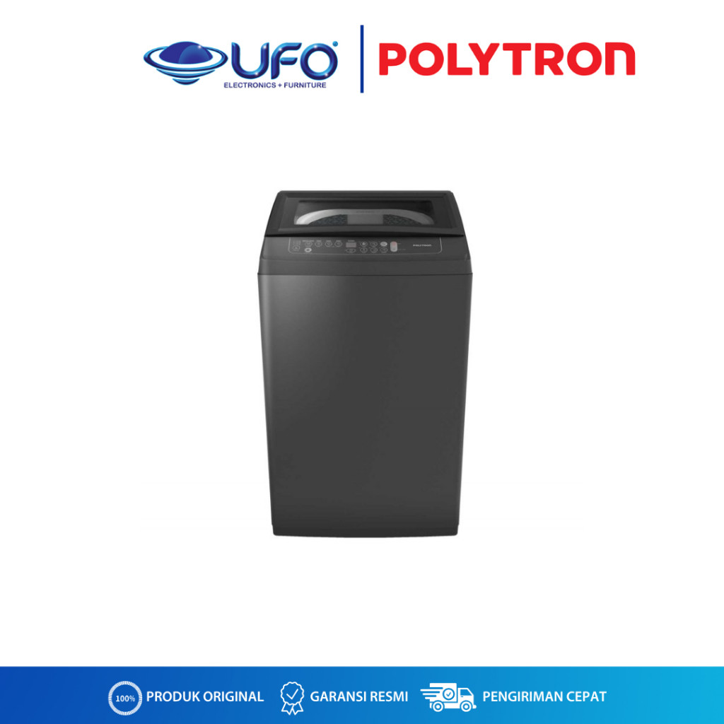 POLYTRON PAW7029TY Polytron Mesin Cuci 1 Tabung Zeromatic Laguna Series Hijab 7 kg
