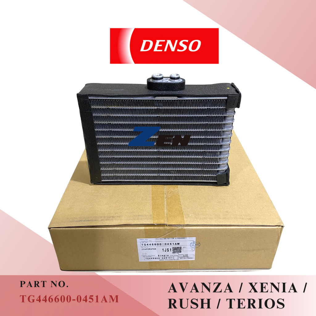 EVAPORATOR EVAP AC MOBIL AVANZA XENIA RUSH TERIOS DENSO ASLI TG446600-0451AM