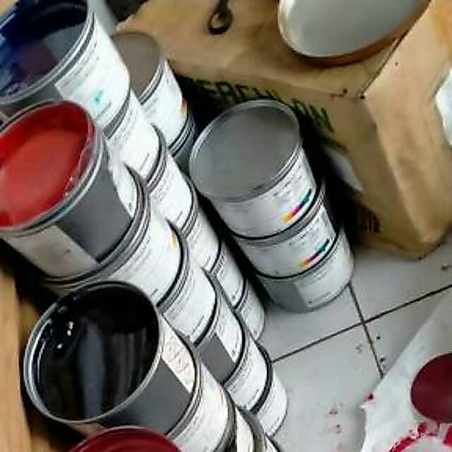 Special cat sablon cat layangan berbagai warna