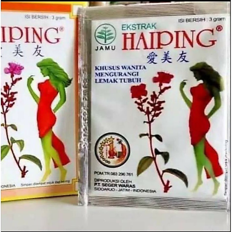 haiping jamu pelangsing dan peluntur lemak